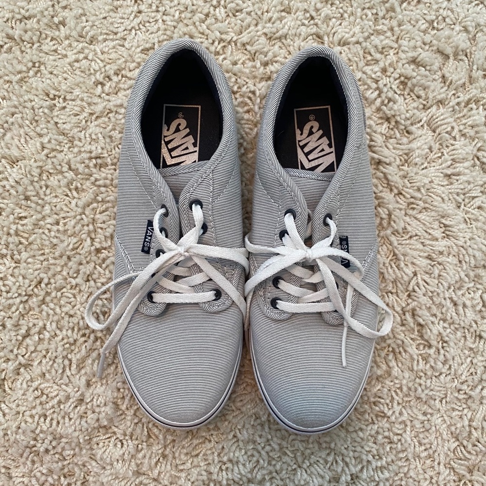 Women’s Striped Vans